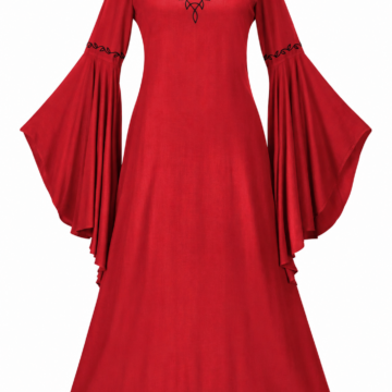 Solid Color Wrap Midi Dress
