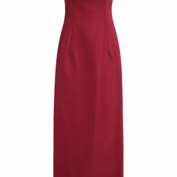 Flowing Maxi Dress with Belted Waist
